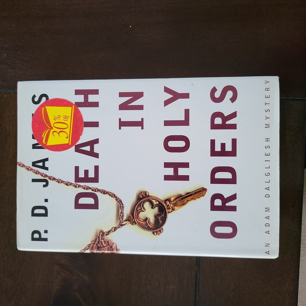 Book Novel "Death in Holy Orders"